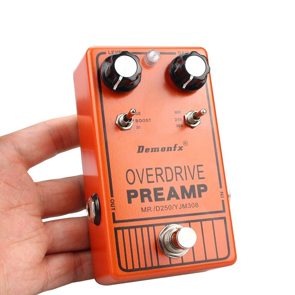 Demonfx YJM308 マルチトグルオーバードライブプリアンプギター