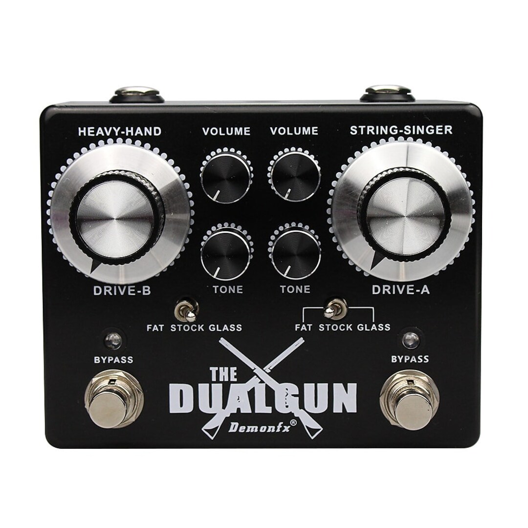 Demonfx the Dual Gun Overdrive/ Dist / Boost High Quality
