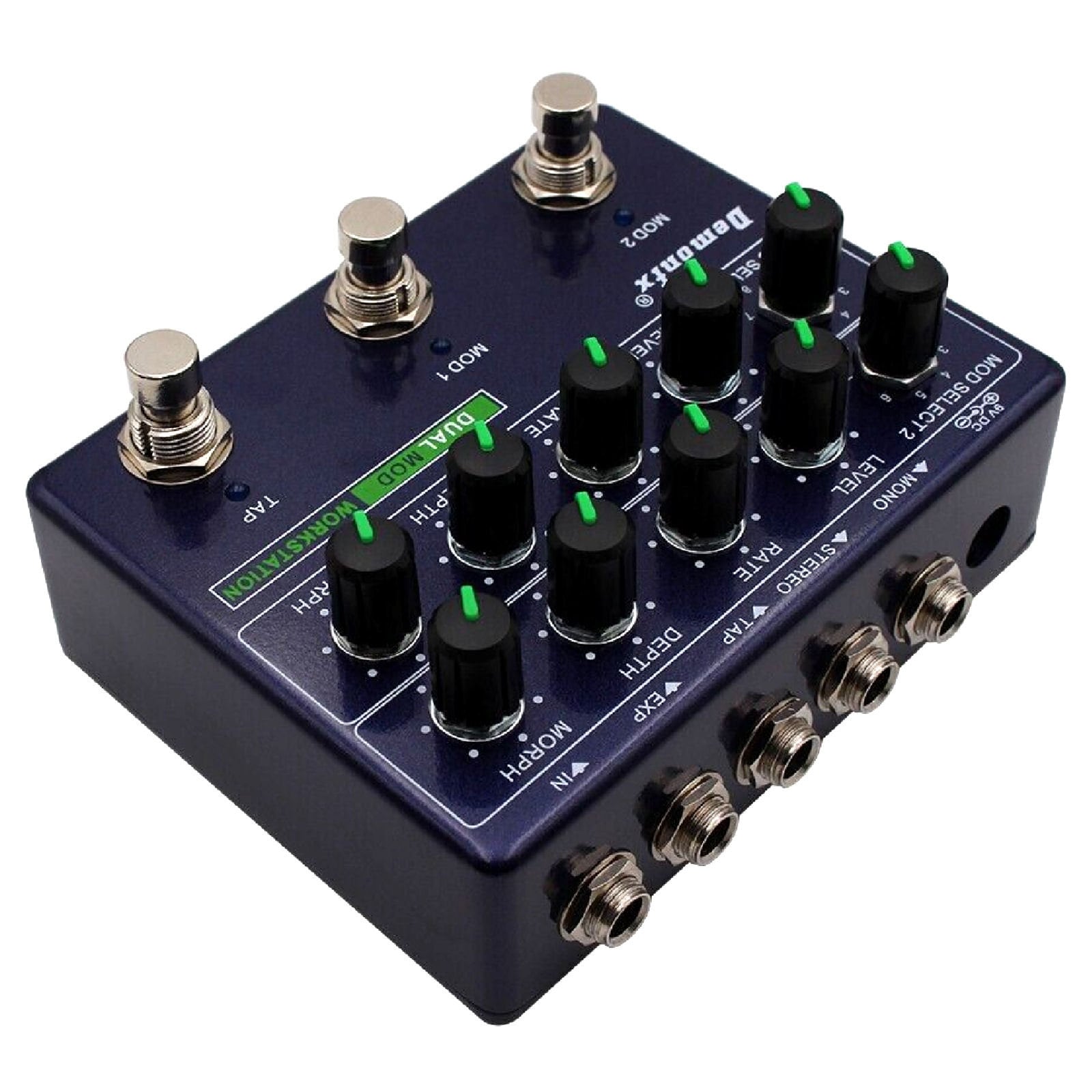 Demonfx DUAL MOD WORKSTATION Guitar Effect Pedal Numerous