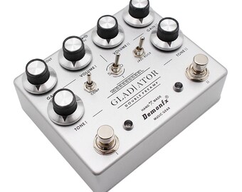 Demonfx GLADIATOR DOUBLE PREAMP OVERDRIVE PEDAL Cornerstone