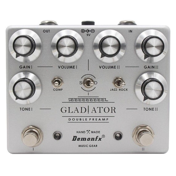Demon FX GLADIATOR DOUBLE プリアンプ ギターエフェクトペダル - Etsy
