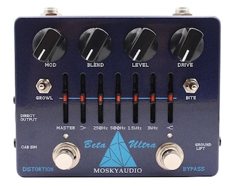 Fanmuzk/demonfx Octopus Booster Bass Preamp Pedal 3band EQ Bass