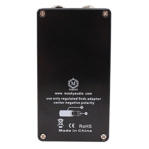 Mosky King Rat Pedale Di Distorsione Fuzz Per Chitarre