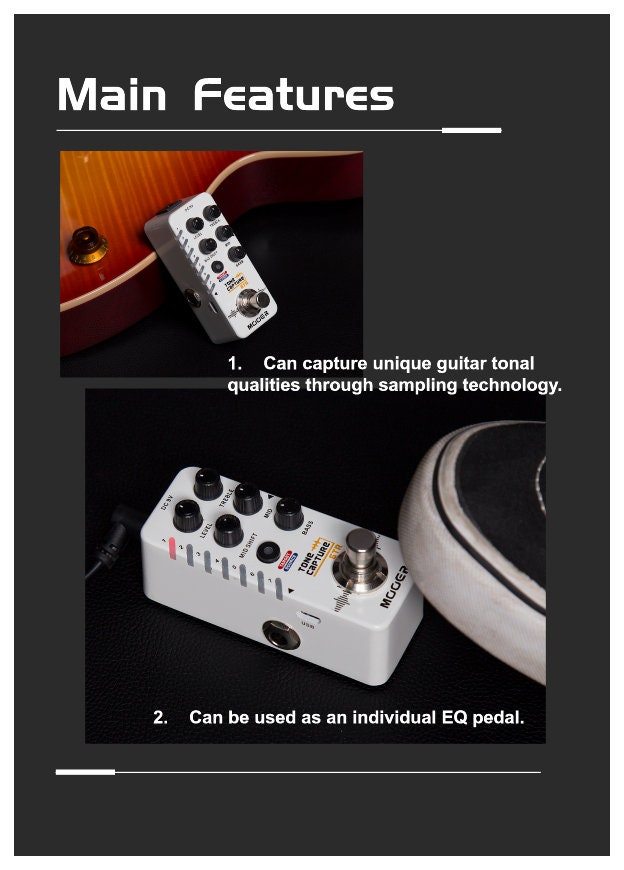 Mooer Tone Capture GTR - Captures the Tone of Your Guitar - Etsy