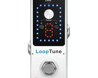 Hot Box Loop Tune Tuner & Looper Guitar Pedal Recording Tuning 40 mins 9 Waves