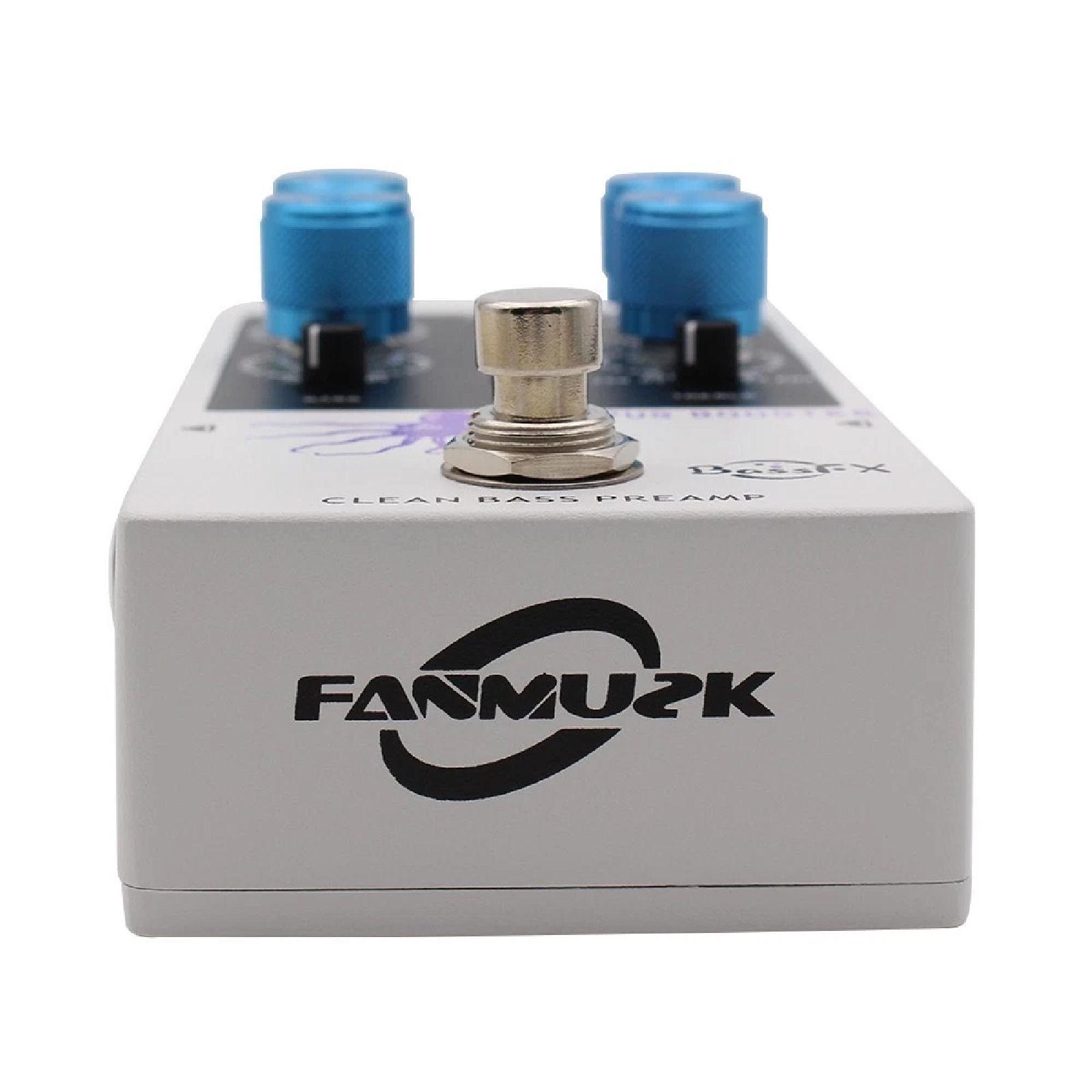 Fanmuzk/DemonFx Octopus Booster ベースプリアンプペダル 3バンドEQ