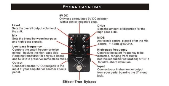Demonfx MICROTUBES X FACTOR Bass Boost/overdrive - Etsy