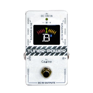 Caline CP-09 Guitar Tuner & Power Supply 2-in-1 Electric Guitar Effect Pedal