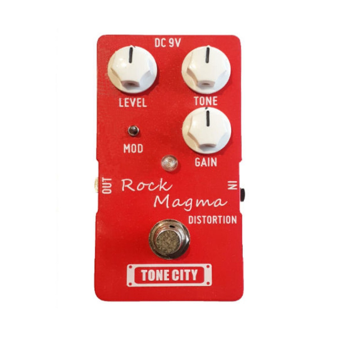 Tone City Rock Magma Distortion Super Sustain Guitar Effect Pedal - Etsy