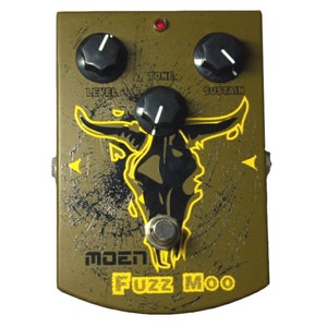 MOEN MO-FM Fuzz Moo Distortion/Sustain Guitar Pedal
