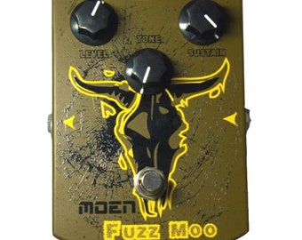 MOEN MO-FM Fuzz Moo Distortion/Sustain Guitar Pedal