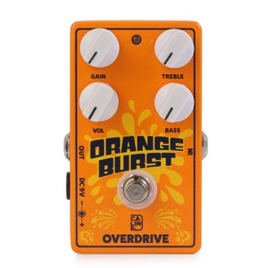 Caline CP-516 Orange Burst Overdrive Guitar Effect Pedal