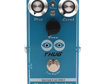 Mosky THUG Hand-wired Professional Distortion High Gain RIOT Guitar Effect Pedal