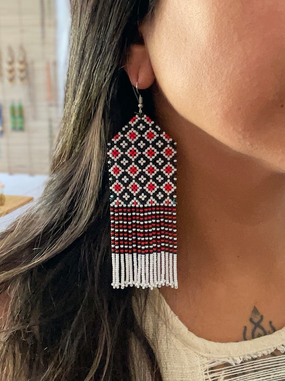 Kayapó Handmade Indigenous Earrings
