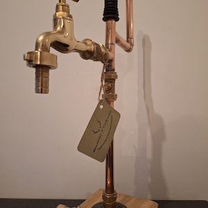 Copper Pipe drinks dispenser