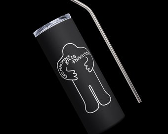 This Machine Kills Fascists Golem Stainless steel tumbler