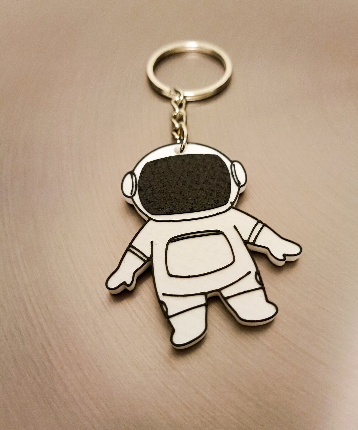 3D Printed Spaceman Keychain - Astronaut Figurine - Space Exploration ...