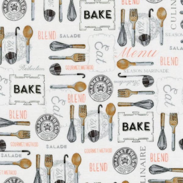 Fresh Culinary Tools 100% Cotton Fabric - IN