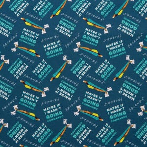Friends Chandler Rachel Joey Ross Monica Phoebe Going Commando 100% Cotton Fabric - 3931