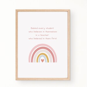 Teacher Gift, End of Year Digital Teacher Thank You, Teacher Appreciation, Personalized Teacher, Printable School Teachers Quote Download