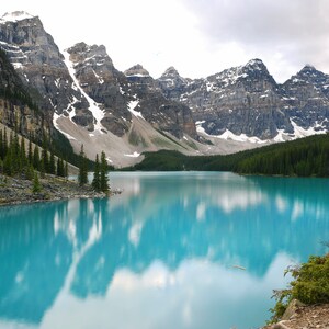 8x10 Print of Moraine Lake in Banff, Canada.