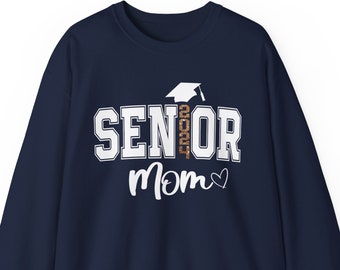 Custom Senior 2024 Shirt with Name and School Name,2024 Senior Mom Shirt,Class of 2024 family matching shirts. Senior Gift Graduation shirt.