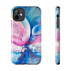 Art Phone Case, Unique Tough Phone Case for iPhone Samsung, Gift for Art Lovers, Protective Phone Case, Art Phone Cover, Trendy Phone Case