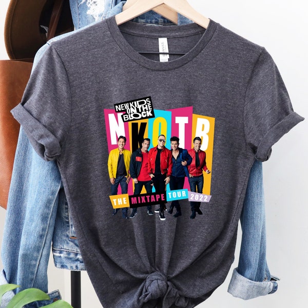 NKOTB Vintage Girl Shirt, New Kids On The Block T-shirt, Classic Rock Concert Tee, NKOTB Concert Tshirt, New Kids On The Block Shirt