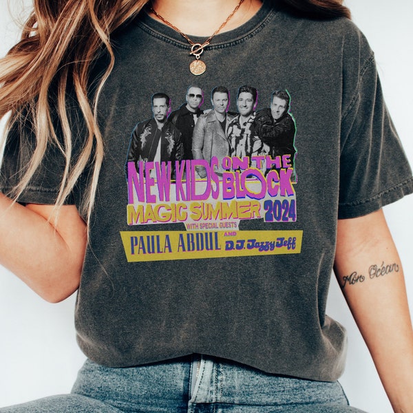 NKOTB Vintage Shirt, New Kids On The Block T-shirt, Classic Rock Concert Tee, NKOTB 2024 Concert Tshirt, New Kids On The Block Shirt