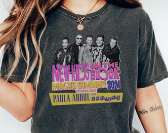 NKOTB Vintage Shirt, New Kids On The Block T-shirt, Classic Rock Concert Tee, NKOTB 2024 Concert Tshirt, New Kids On The Block Shirt