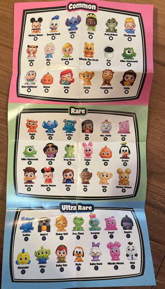 Series 2 Squish'Alots 1 Inch Squishy Disney Doorables New