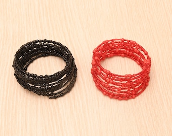 Multi-strand Bracelets and Bangle Ugandan Hand-made