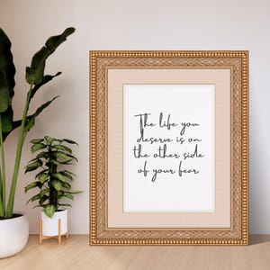 Uplifting Digital Wall Art | Inspirational Home Decor | Modern Minimalist Printable Art | Instant Download | Self-Care Wall Decor