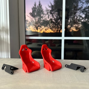 MST 2.0 / 2.5 Scale Seats - Rc drift seats - scale rc drift accessories - Rc drift car