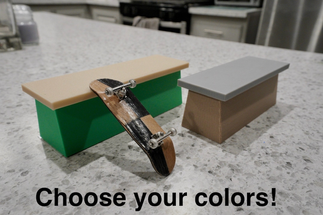 Fingerboard Ledge Fingerboard Obstacle Fingerboard Ramp Etsy