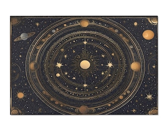 Alfombra de área - Temática celestial