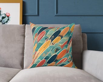 Almohada cuadrada de polilona - Tablas de surf