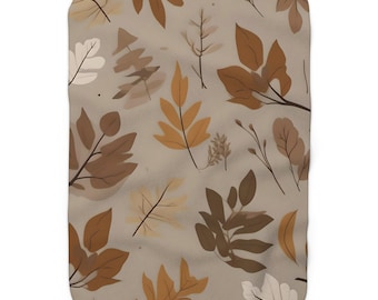 Manta polar Sherpa - manta de otoño