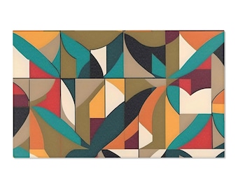 Alfombra de área - Alfombra abstracta