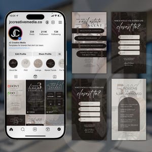 Real Estate Reels Video Templates: Canva Realtor Marketing (Digital Download) image 4