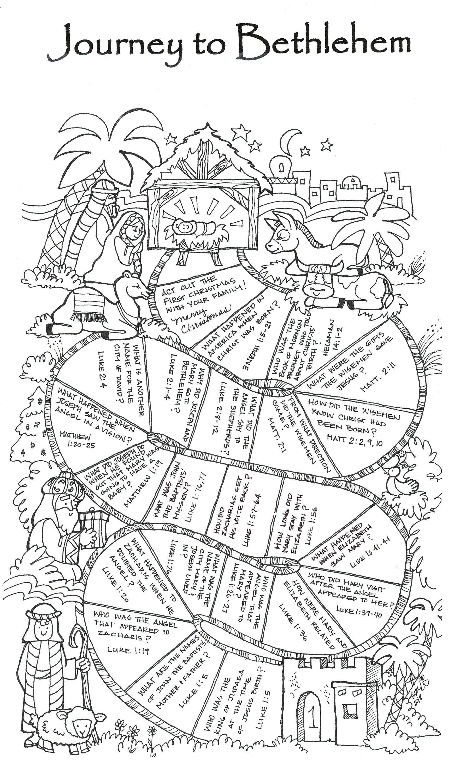 Advent Calendar Coloring Page - Etsy