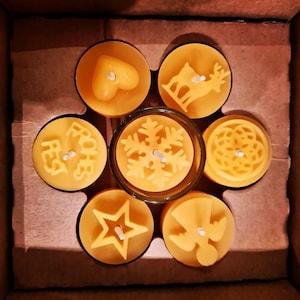 Tealight beeswax