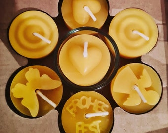 Tealight beeswax