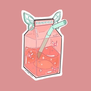 The Legend of Zelda Sticker, Fairy Potion Drink Sticker
