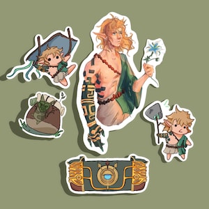 TOTK Zelda Sticker Pack
