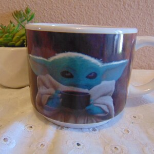 Darling preowned small Star Wars Grogu mug made by Galerie image 3