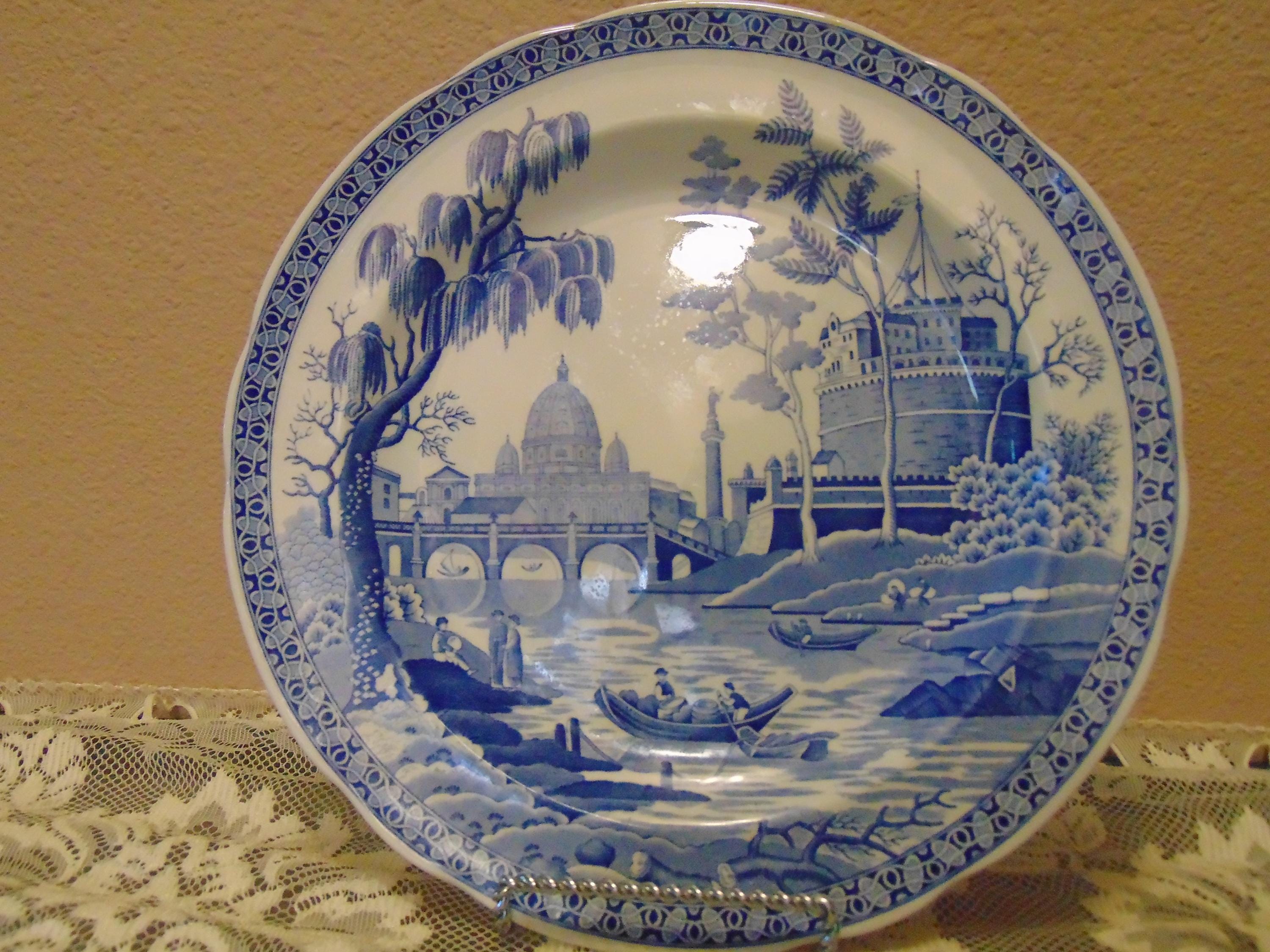 Spode Blue Room Collection Plates - Etsy