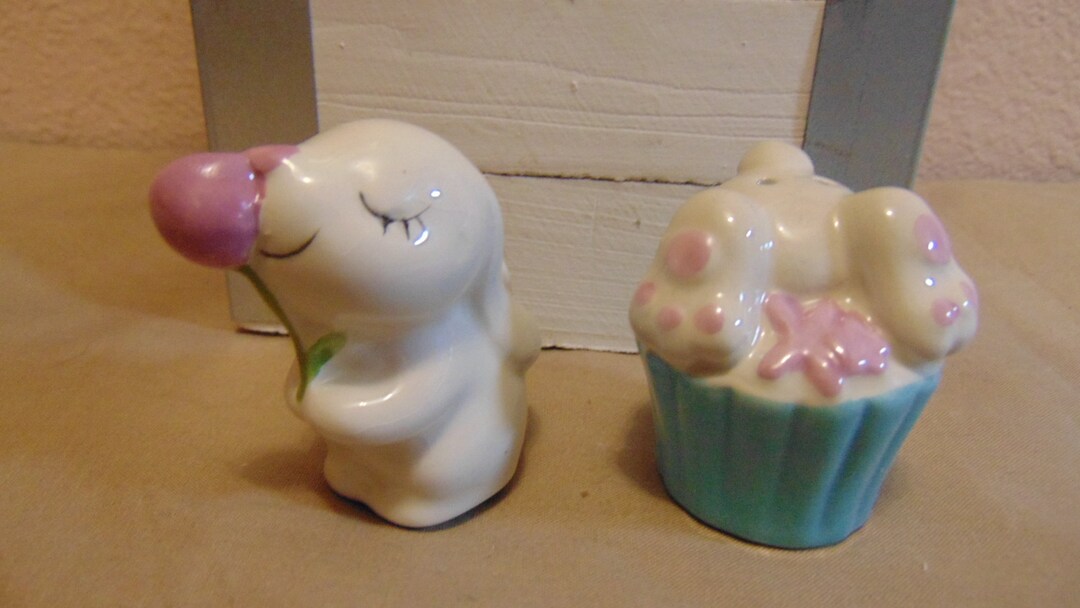 Brand New Cracker Barrel Bunny Rabbit Salt and Pepper Shakers, Never ...