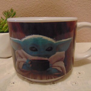 Darling preowned small Star Wars Grogu mug made by Galerie image 5