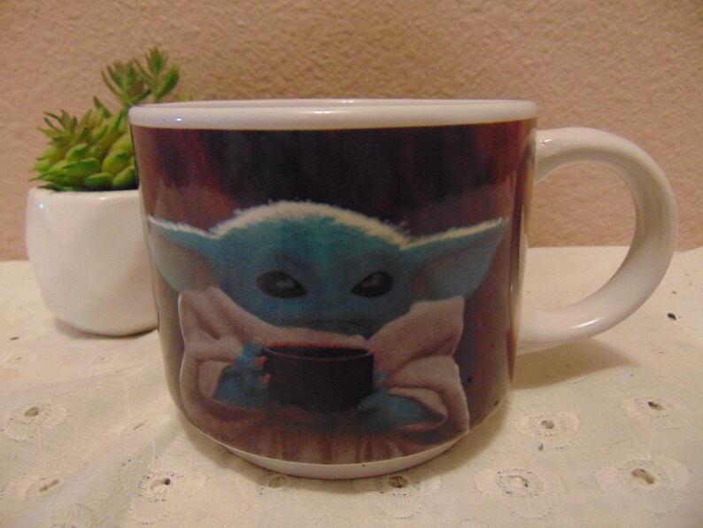 Darling preowned small Star Wars Grogu mug made by Galerie image 5